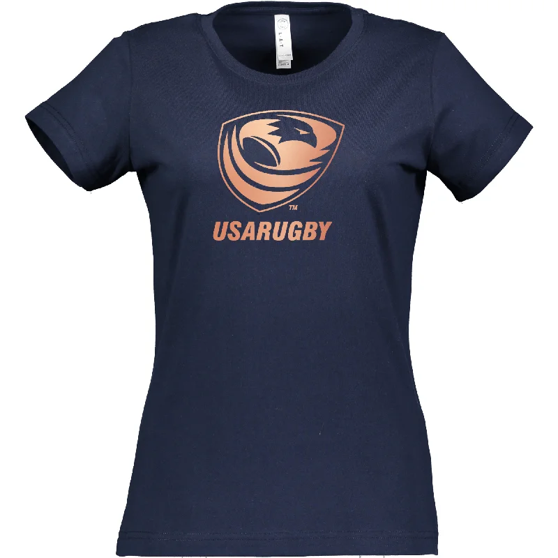 Women's USA Rugby Bronze Supersoft T-Shirt