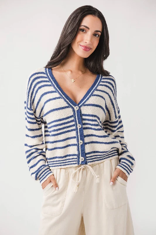 By Together Alder Striped Cardigan