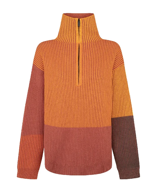 HINTERLAND ZIP THRU SWEATER