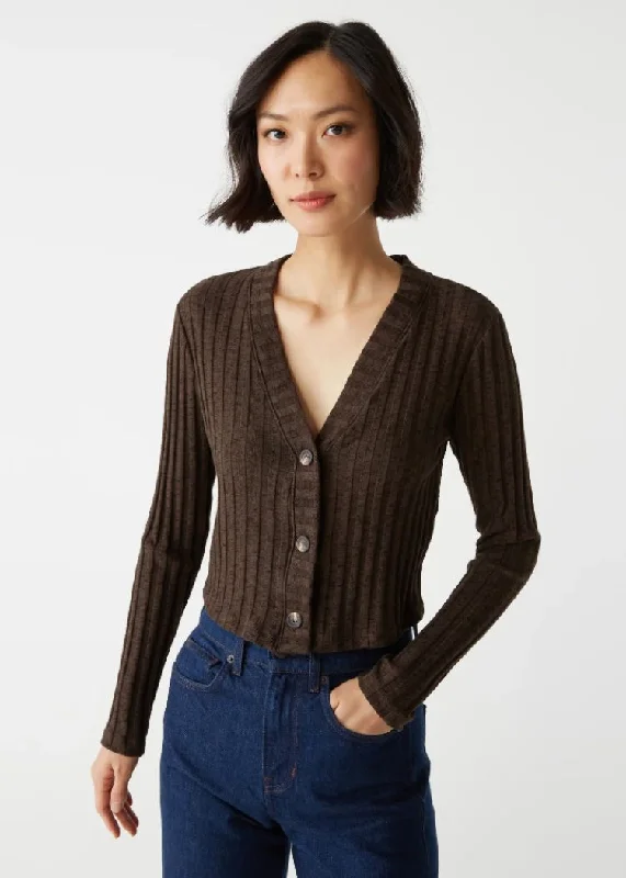 Ellis Cardigan Top- Java