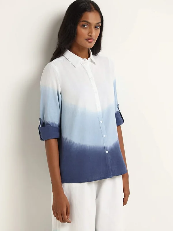 LOV Multicolor Cotton Blend Shirt