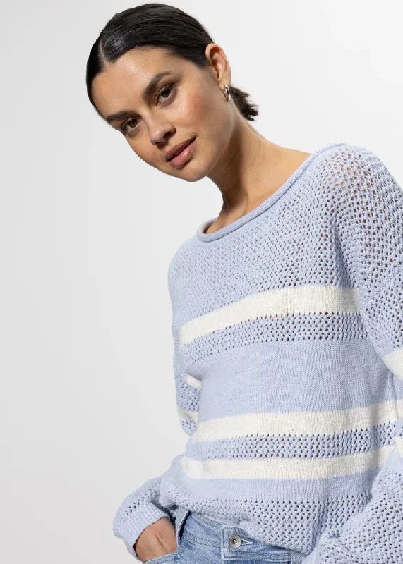 Sanctuary Sporty Stripe Sweater- SKBC