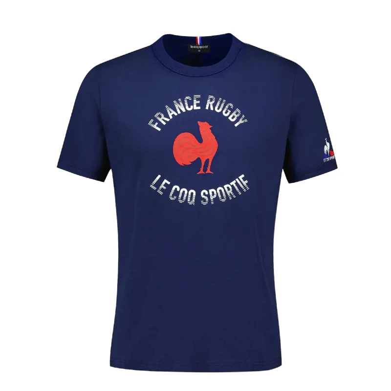 XV de France FFR Fan T-Shirt 23/24 by Le Coq Sportif