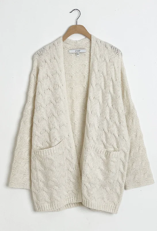 Trenza Cardigan Ivory O/S