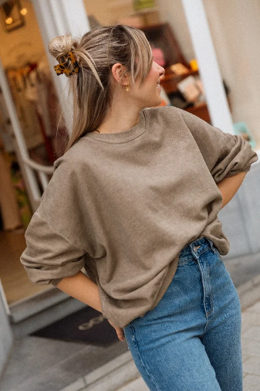 Diane Vintage Sweater Mud