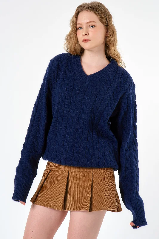 Gemma Cable Knitted Top (SUSTAINABLE)