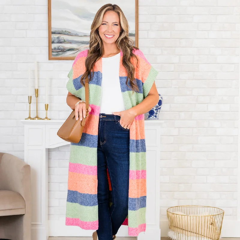 Call It A Hunch Cardigan, Multi