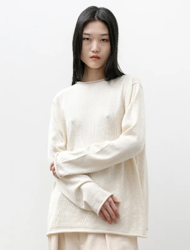 Super Fine Boatneck Ivory