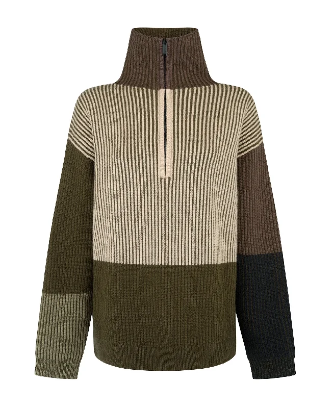 HINTERLAND ZIP THRU SWEATER