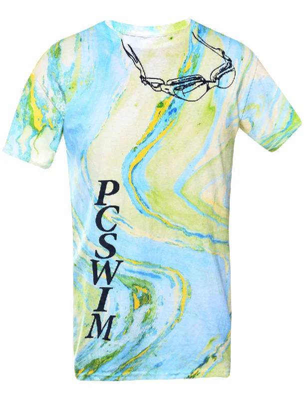 PCSWIM Printed T-shirt - XS