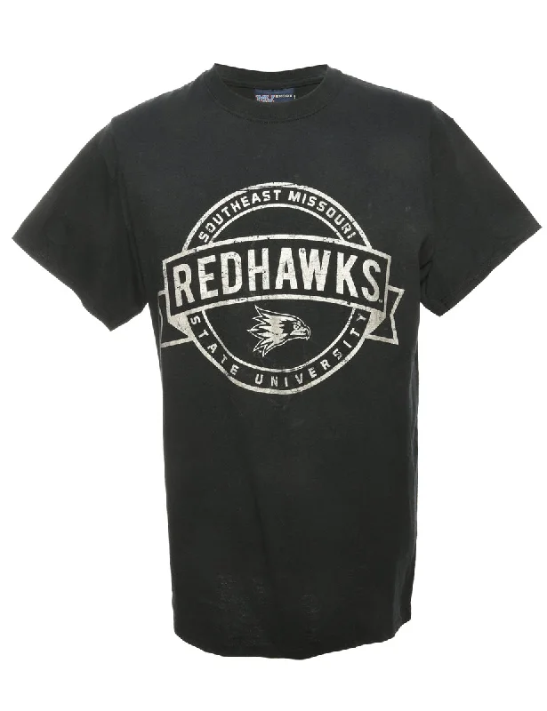 Redhawks Basketball Printed T-shirt - M