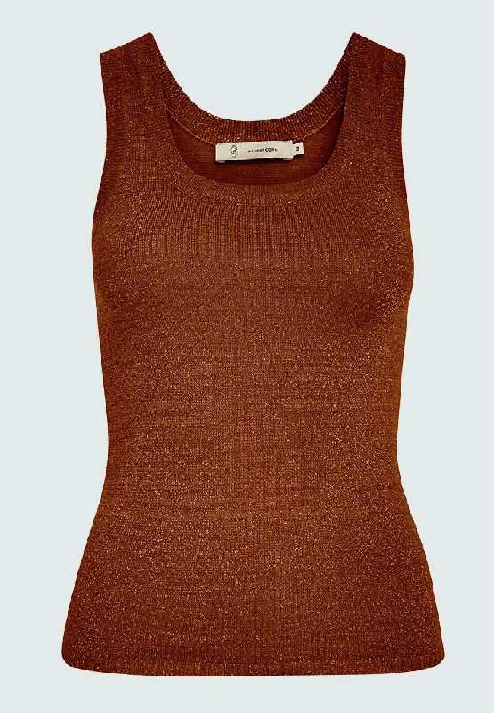 PCRemi Tank Top - Brandy Brown