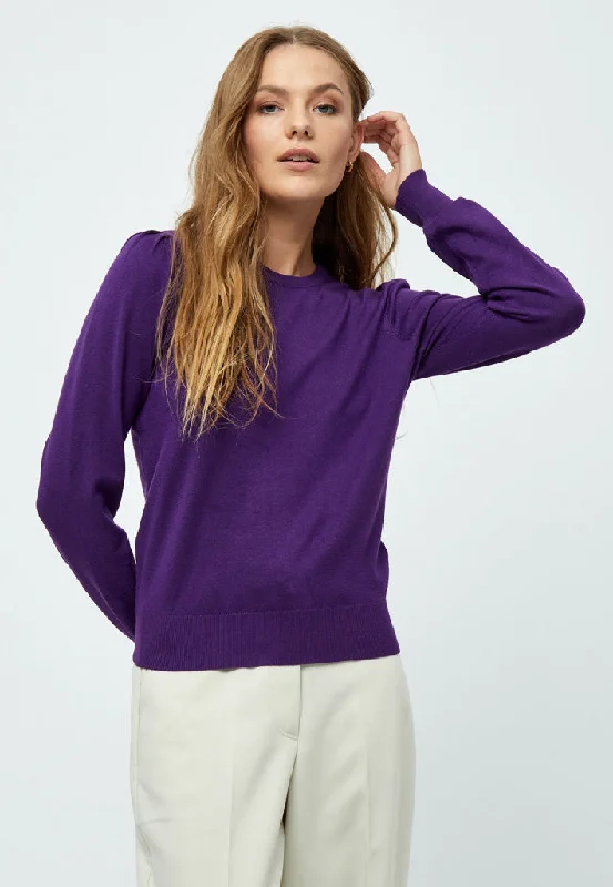 PCTana Knit Pullover - Imperial Purple