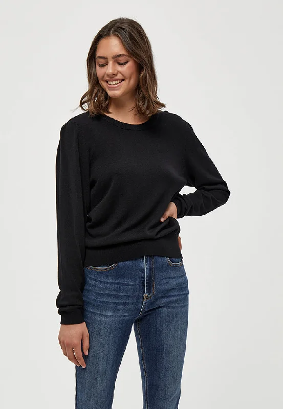 PCTana Knit Pullover - Black