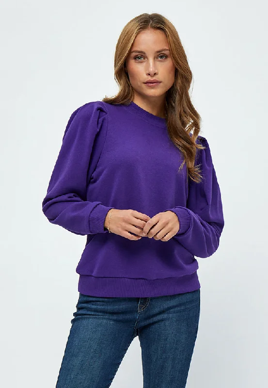 MSMika Long Sleeve Sweat - Violet Indigo