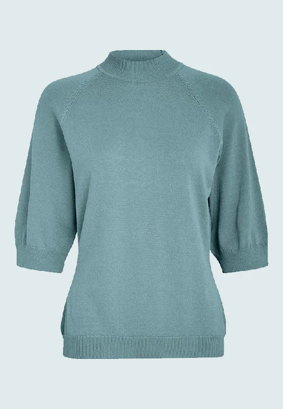 Tana Knit Pullover - Smoke Blue