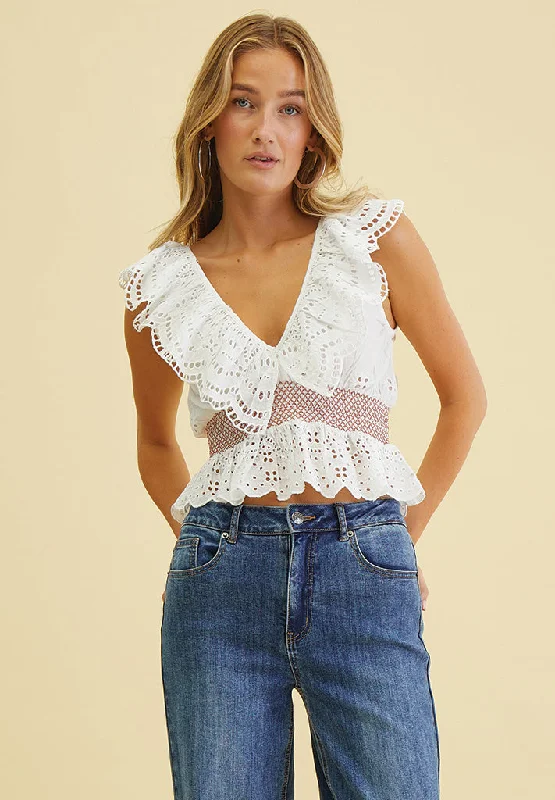 DSNyra Top - White